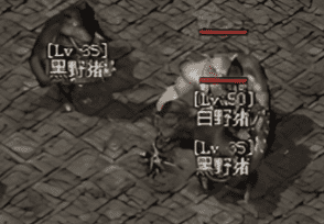 黑白野猪BOSS详情图 黑白野猪BOSS详情图